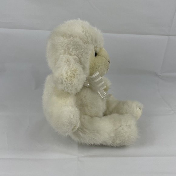 Russ Berries Fluffles Lamb Sheep Soft Bean Bag 12" Stuffed Animal Plush Cream - Picture 3 of 8